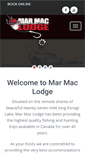 Mobile Screenshot of marmaclodge.com